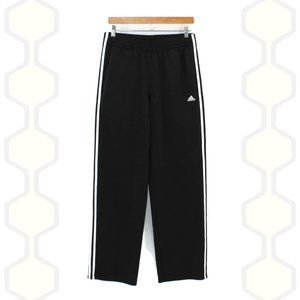 Adidas Pants Joggers Black White Stripes L